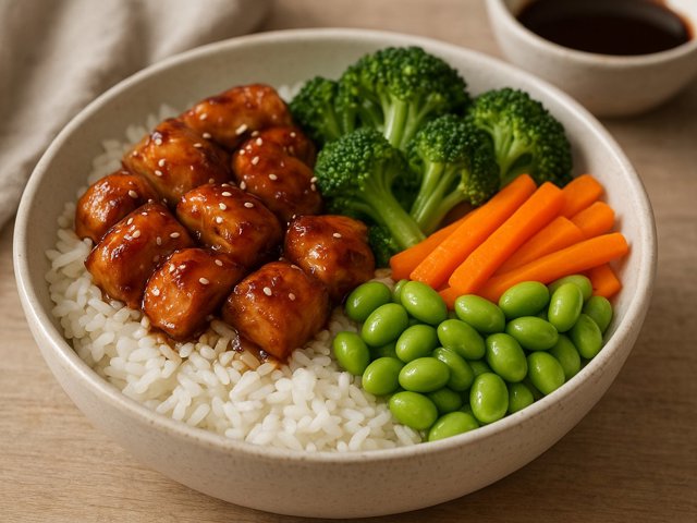 Teriyaki Chicken Performance Rice Bowl