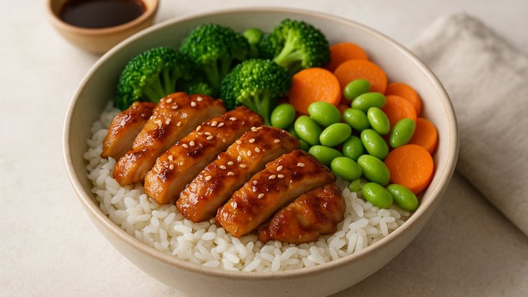 Teriyaki Chicken Performance Rice Bowl