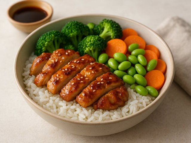 Teriyaki Chicken Performance Rice Bowl