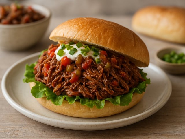 Tex-Mex Beef Sammies