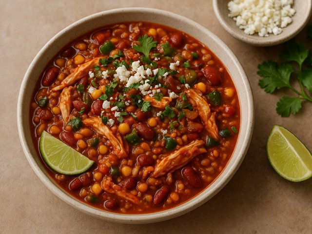 Tex-Mex Chicken Chili