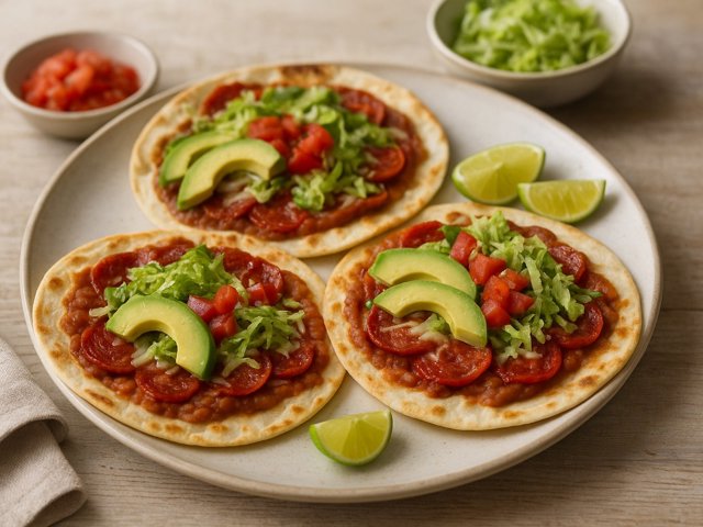 Tex-Mex Pizzettas