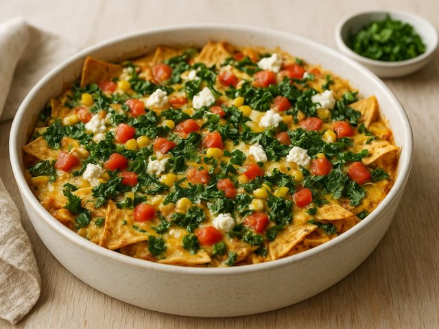 Tex-Mex Tortilla Casserole