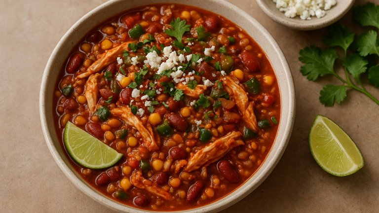 Tex-Mex Chicken Chili