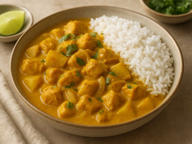 Thai-Style Yellow Chicken Curry