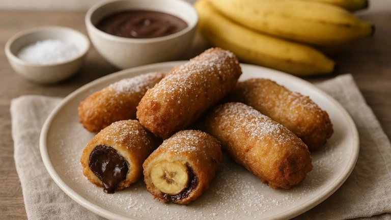 The Hungry Spy’s Deep-Fried Chocolate Bananas