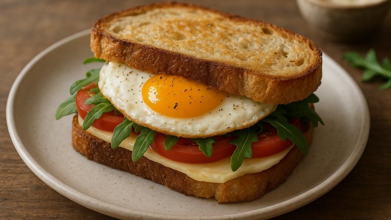 THE ULTIMATE FRIED EGG SANDWICH