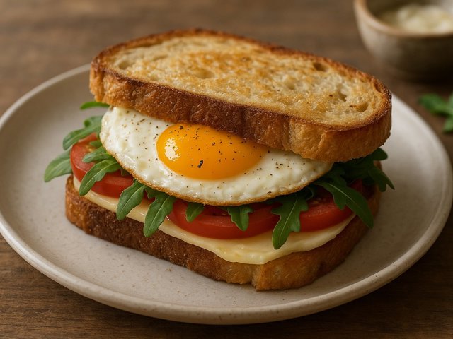 THE Ultimate Fried EGG Sandwich