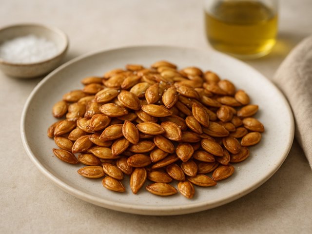 Toasted Pumpkin Or Squash Seeds