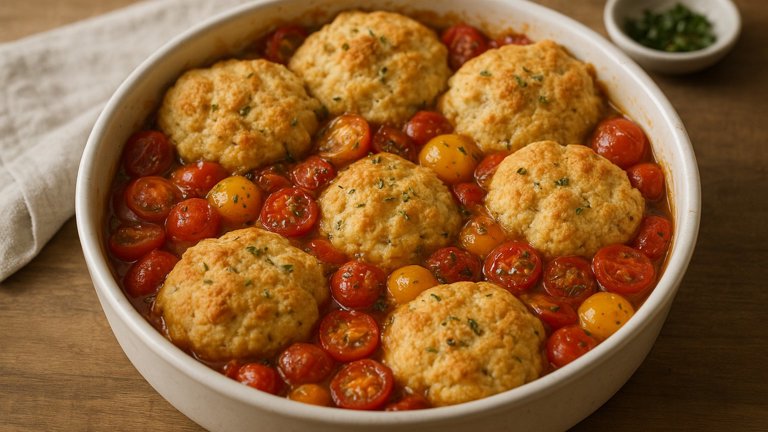 Tomato Cobbler