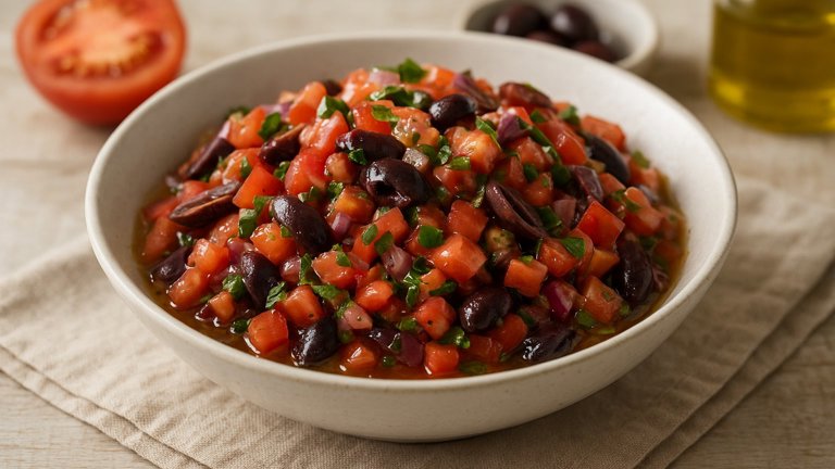 Tomato-Olive Relish