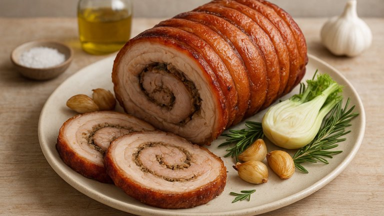 Traditional Umbrian Porchetta