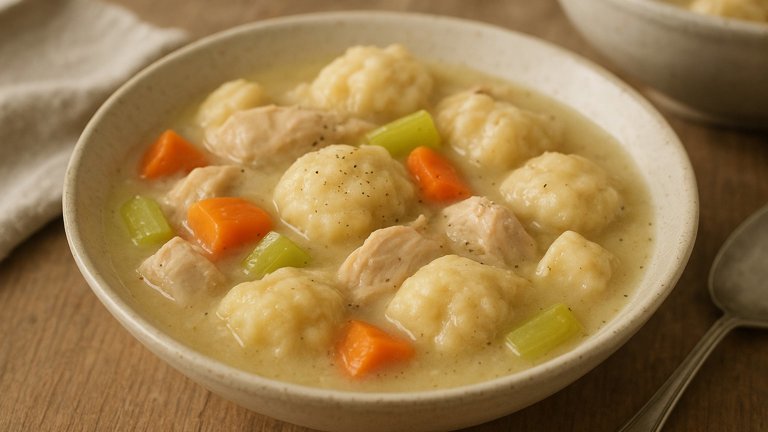 Treva’s Chicken And Dumplings