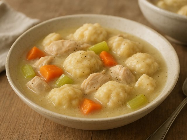 Treva’s Chicken And Dumplings