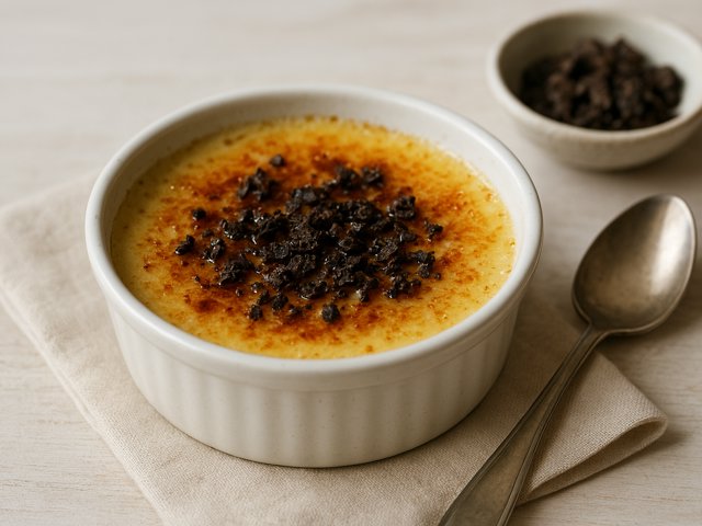 Truffled Crème Brûlée