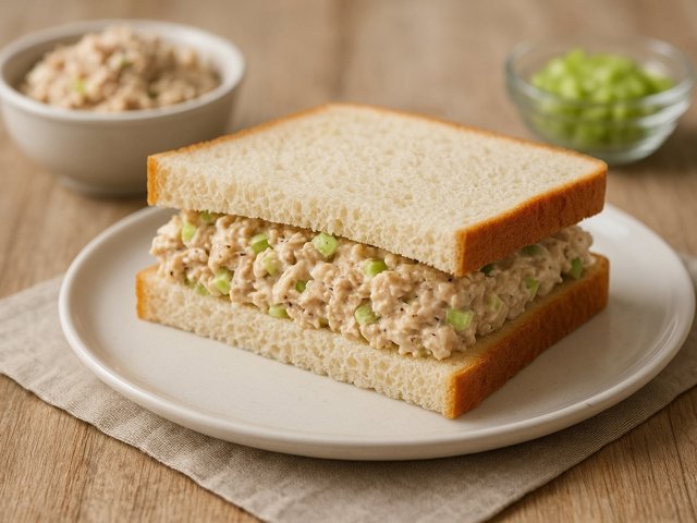 TUNA Salad Sandwiches