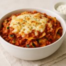 Turkey Courgette Lasagne Bowl thumbnail