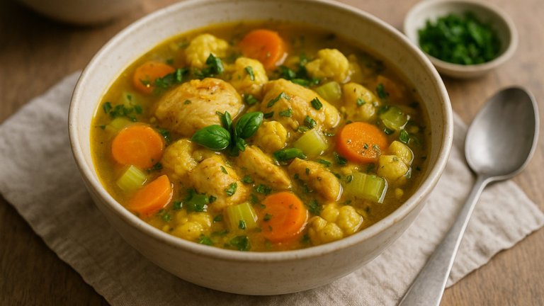 Turmeric Chicken Soup