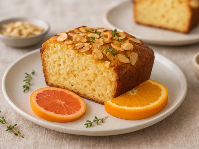 Twice-Baked Citrus Almond Brioche