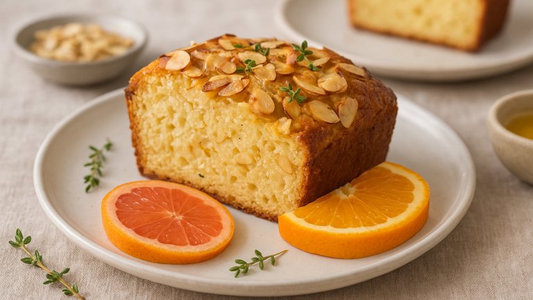 Twice-Baked Citrus Almond Brioche
