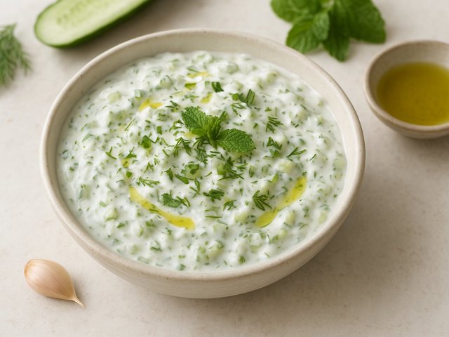 Tzatziki (Greek Yogurt Sauce)