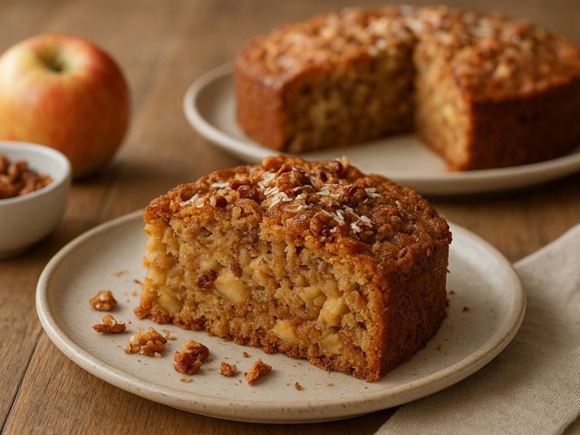 UNCLE RAY’S FRESH APPLE CAKE