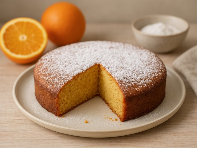 Vegan Orange Cake