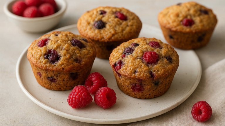 Very Berry Quinoa Muffins