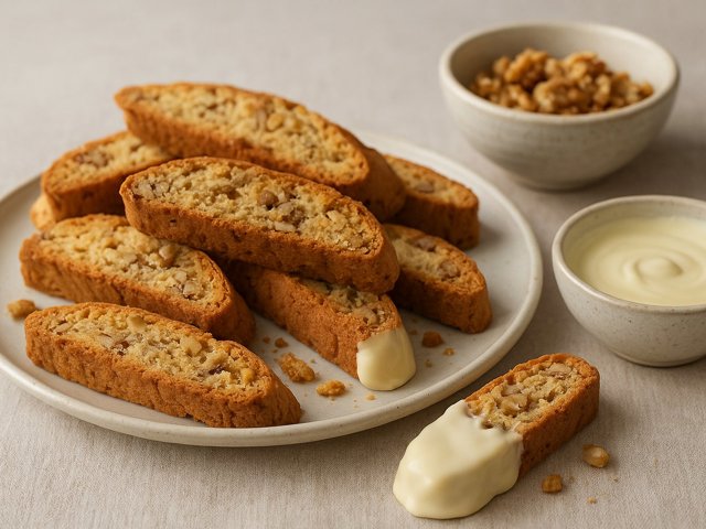 Walnut Biscotti
