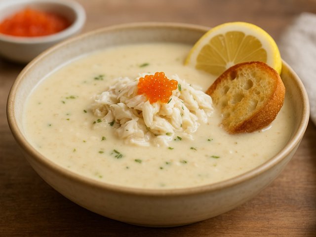 West Coast–style She-Crab Soup