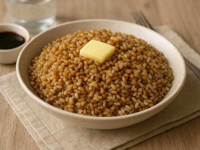 Wheat Berries And Brown Rice