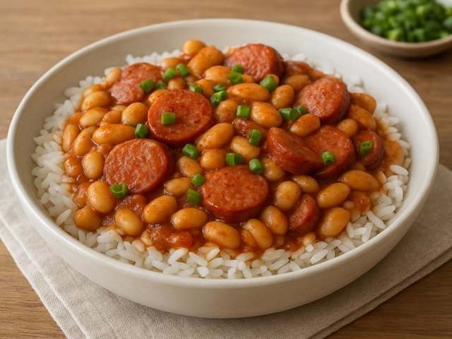 White Beans And Sausage
