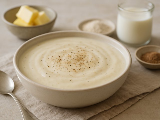 White Sauce Or Béchamel