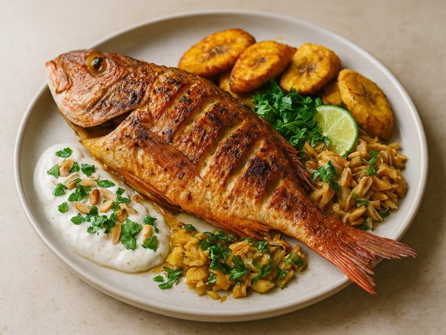 Whole Grilled FISH