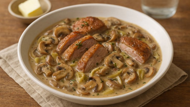 WILD DUCK Fricassee