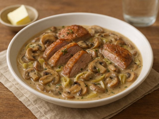 WILD DUCK Fricassee