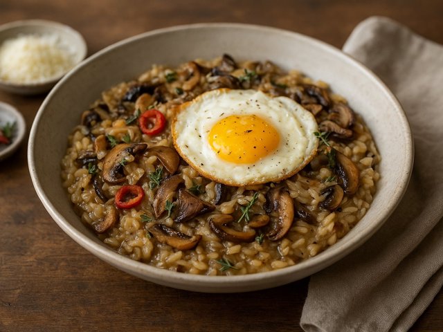 Wild Mushroom Risotto