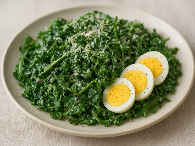 Winter Greens Vegetarian Caesar