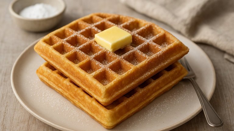 Yeasted Belgian Waffles